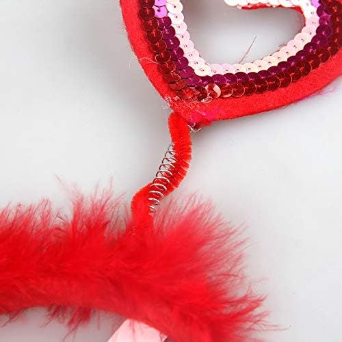 Valentine's Day Heart Headband Accessory for Cats & Dogs Pets Possessions LLC