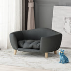 Classic Chic Sofa Bed with Luxurious Tufted Cushions for Cats & Dogs Pets Possessions
