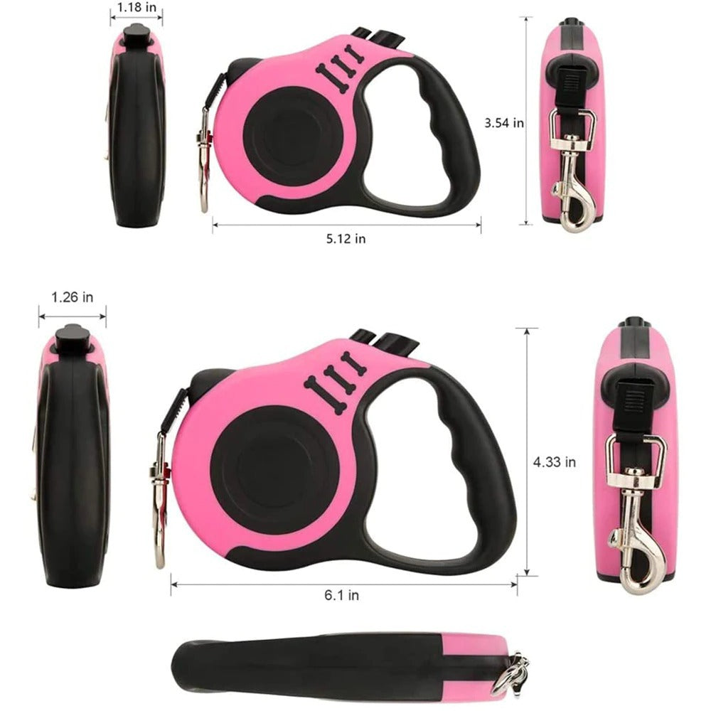 Durable Dog Retractable Leash for Cats & Dogs Pets Possessions