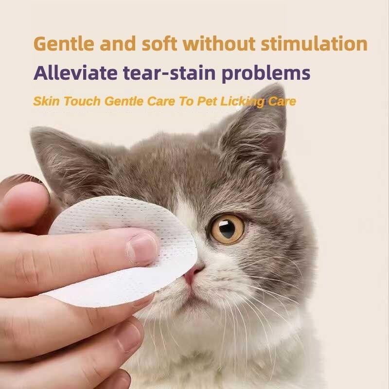 200 ct. Tear Stain Removing Wipes for Cats & Dogs Pets Possessions