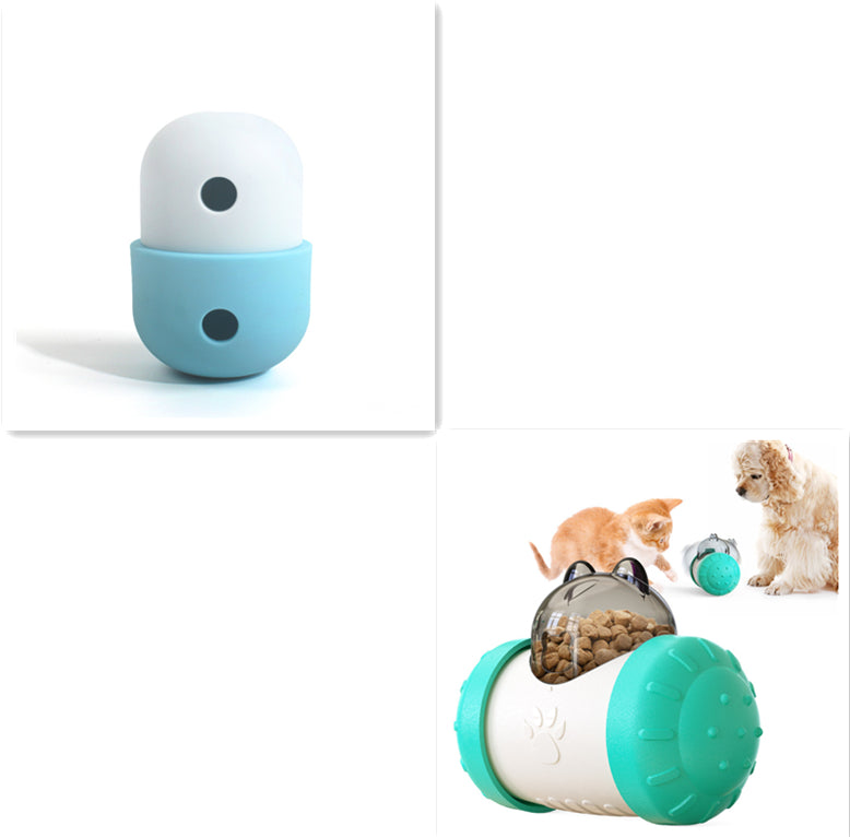 New 2 In 1 Pet Toys Products Dog Leakage Toy Ball Silicone Pet Supplies Pets Possessions LLC