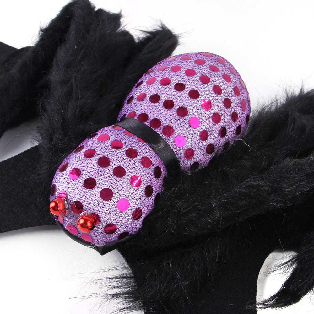 Sequined Spider Halloween Costume for Cats & Dogs Pets Possessions