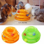 Crazy Ball Disk Interactive Amusement Toy for Cats Pets Possessions