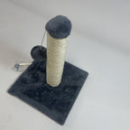 Cool Navy Blue Cat Climbing Frame & Scratching Post with Swing Toy for Cat Stimulation Pets Possessions