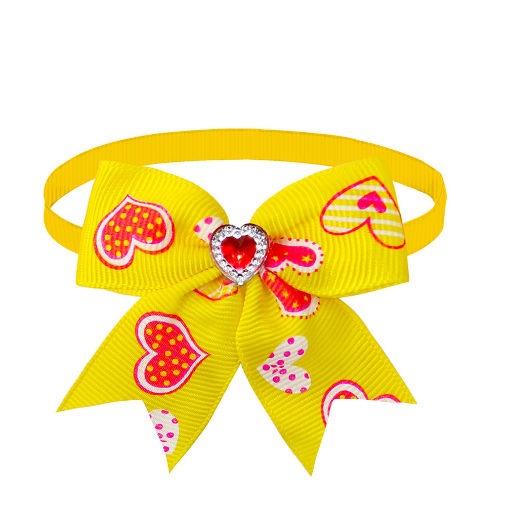 Pet Love Diamond Bow Tie Bow Tie Accessories Pets Possessions LLC