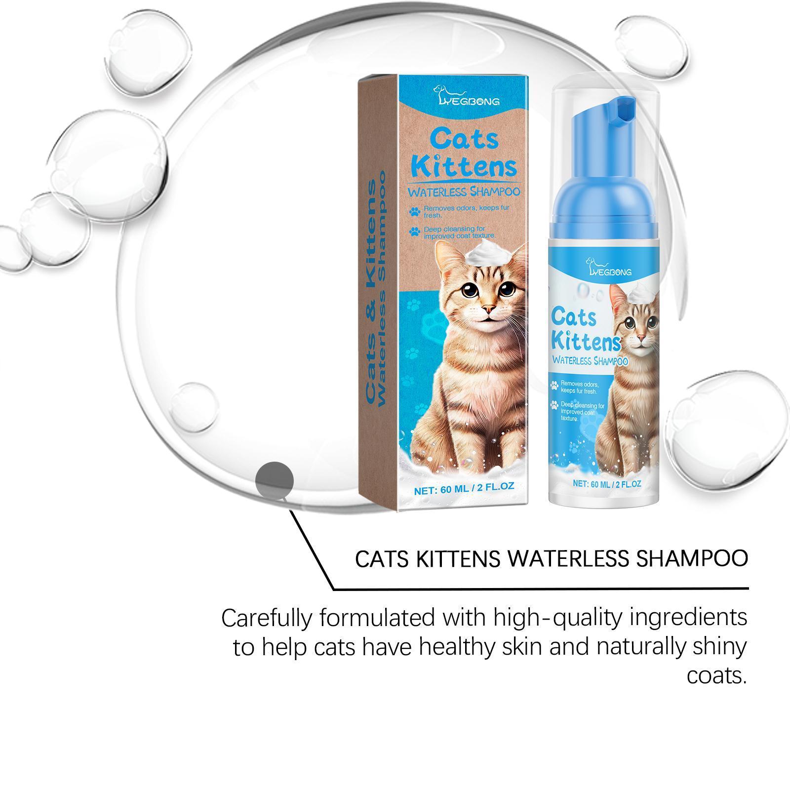 Yegbong Mild Non-irritating Cleaning Foam for Cats Pets Possessions
