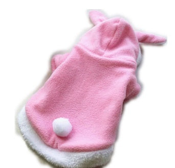 Cutest Bunny Hop Cotton Fleece for Cats & Dogs Pets Possessions LLC
