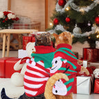 Festive Christmas Turtleneck Sweater for Dogs & Cats Pets Possessions