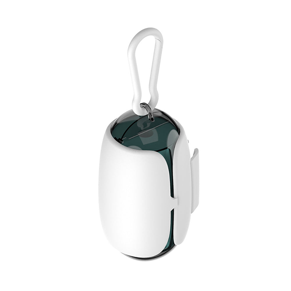 Biodegradable Waste Bag Dispenser Attachable to Leash for Dog Waste Pets Possessions