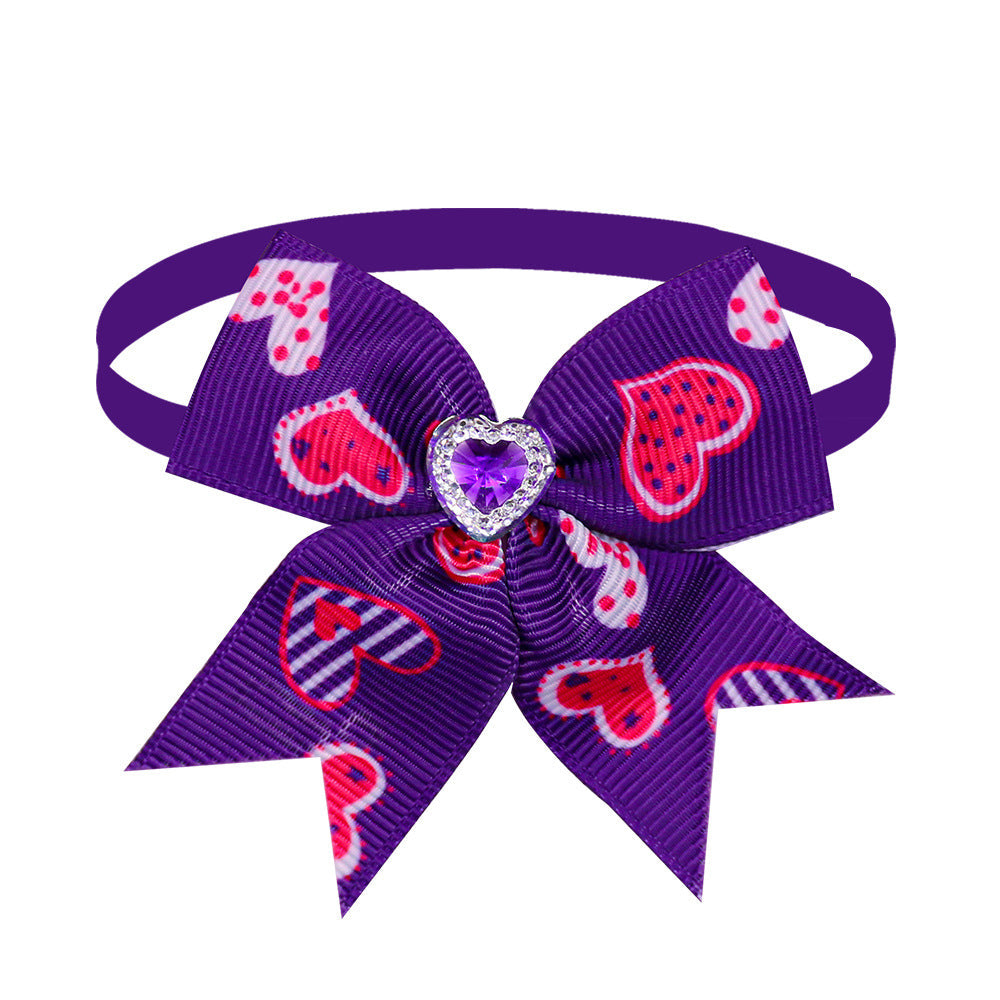 Pet Love Diamond Bow Tie Bow Tie Accessories Pets Possessions LLC