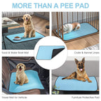 2 Pcs Waterproof, Washable Non-Slip Urine Pad for Cats & Dogs Pets Possessions