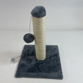 Cool Navy Blue Cat Climbing Frame & Scratching Post with Swing Toy for Cat Stimulation Pets Possessions