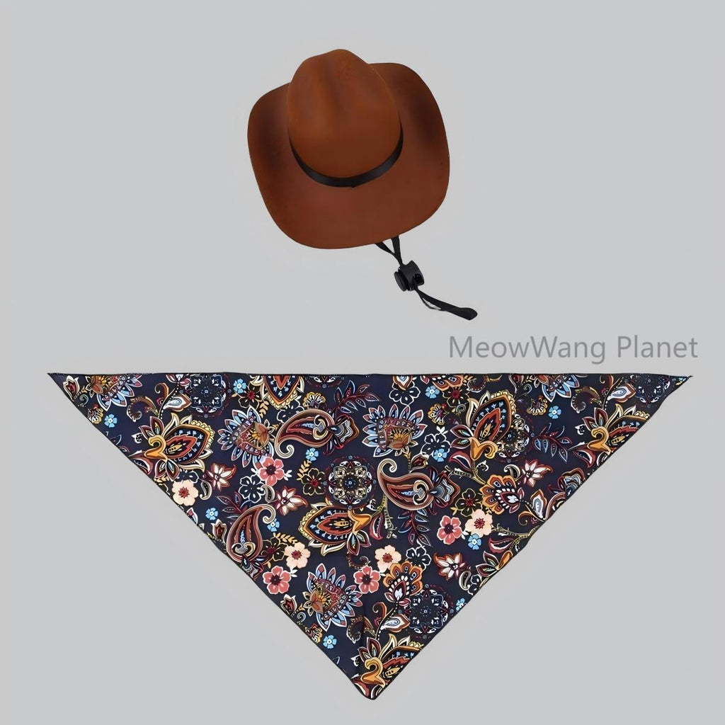 Adorable Mini Premium Quality Costume Hat & Scarf Set for Cats & Dogs Pets Possessions