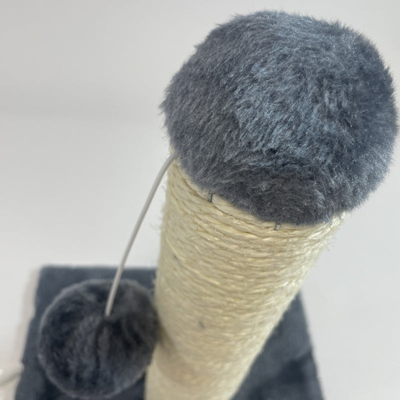 Cool Navy Blue Cat Climbing Frame & Scratching Post with Swing Toy for Cat Stimulation Pets Possessions