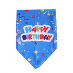 Cute Polyester Pet Birthday Triangle Scarf Pets Possessions LLC