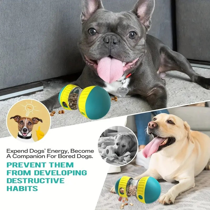 Food & Treat Dispenser Toy for Dogs (Interactive IQ Stimulator) Pets Possessions