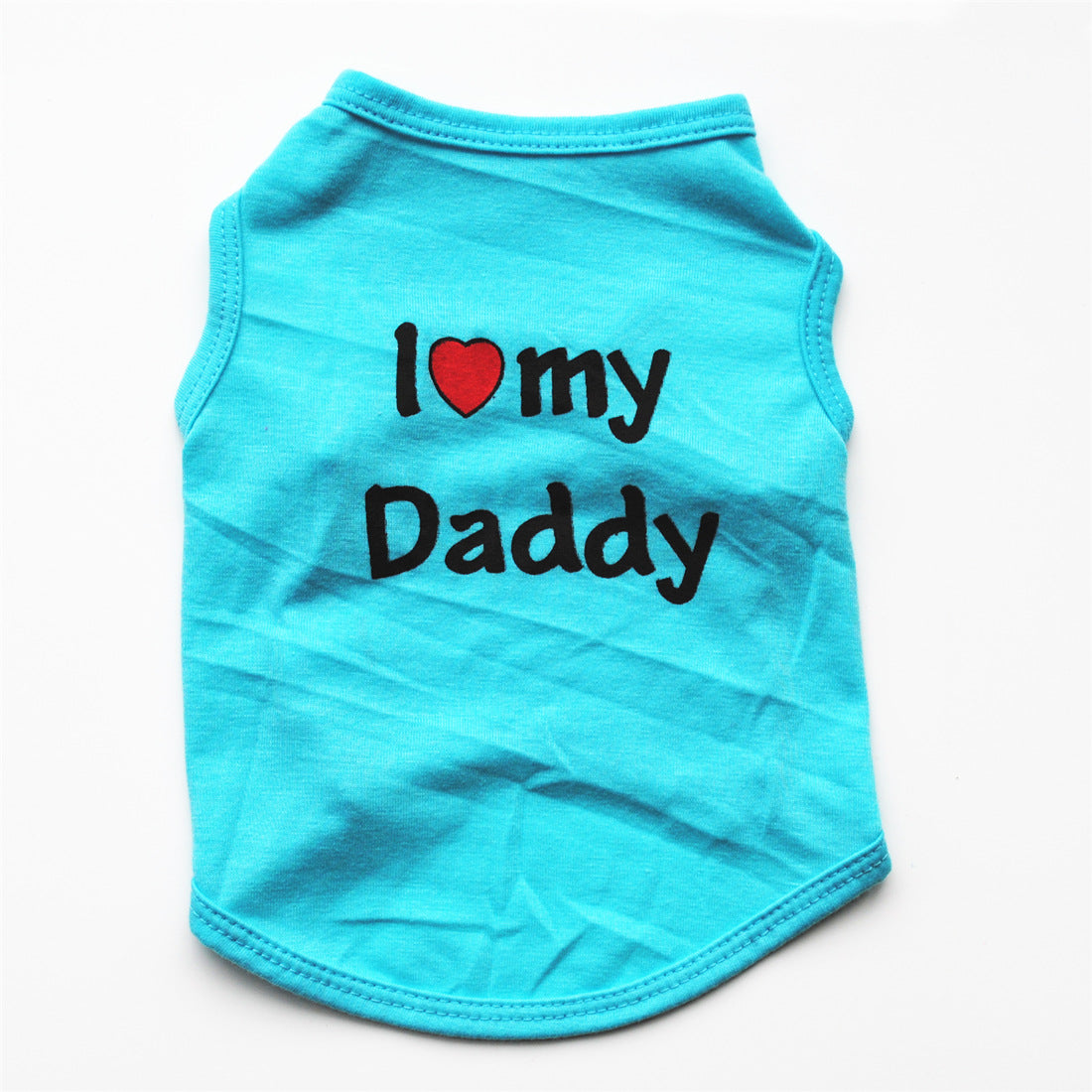 Pet Parent Favs,I Love my Daddy, Love Mommy Shirt for Cats & Dogs