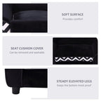 PawHut Sofa Bed with Wooden Frame Universal for Cats & Dogs Pets Possessions