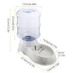 1Gal Pet Water Dispenser for Cats & Dogs Pets Possessions