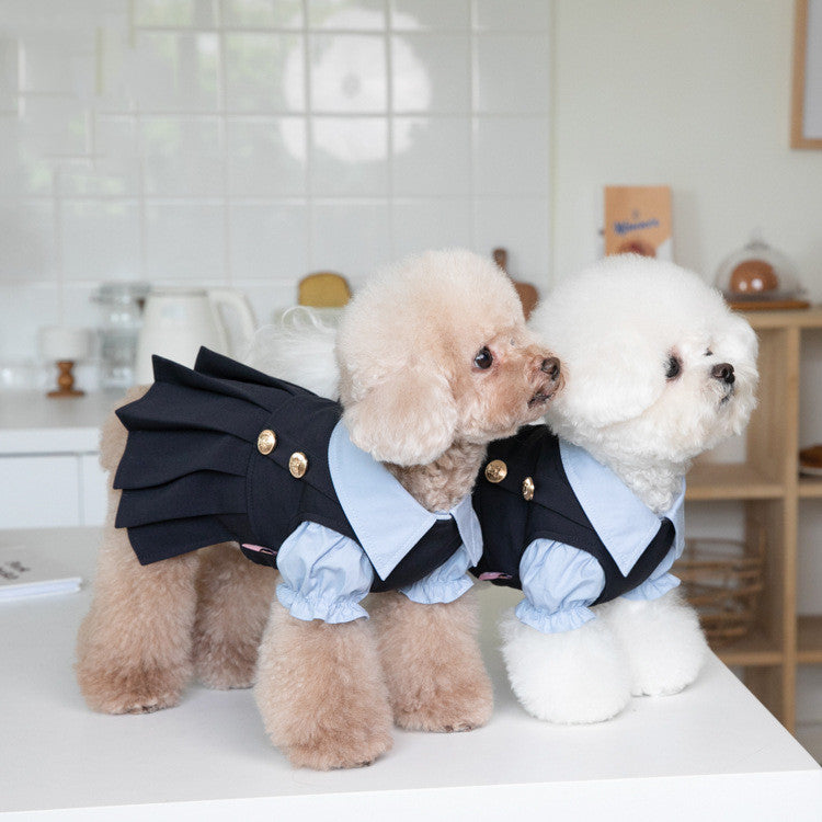 Fashionable Prep School Girl Outfit for Dogs Pets Possessions LLC