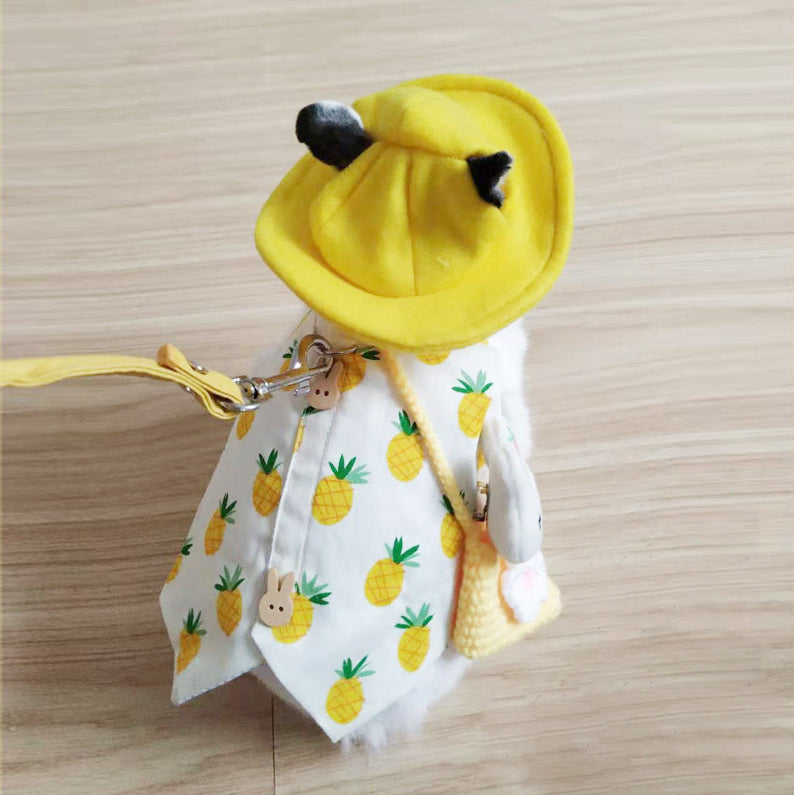 Adorable Outfits with Leash Traction Connector for Small Cats and Dogs Pets Possessions LLC