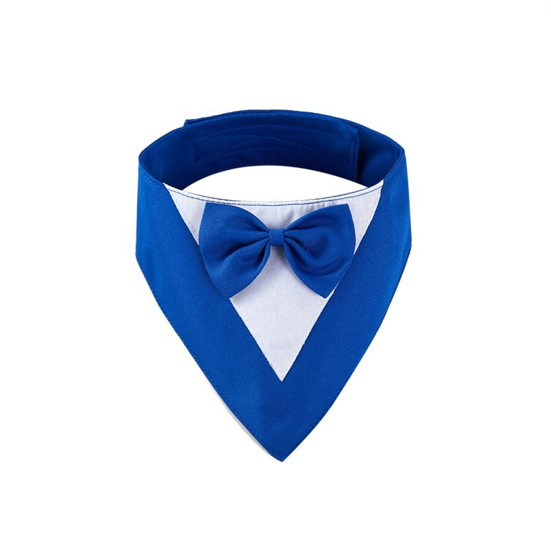 Special Occasions Fancy Triangular Collar Vests with Bow Tie for Cats & Dogs Pets Possessions LLC