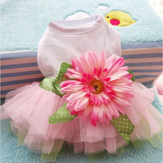 Bloom & Shine Easter + Special Occasion Pet Dress for Cats & Dogs Pets Possessions LLC