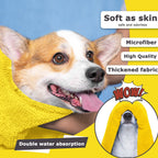 Quick-drying, Super Absorbent Bath Towels for Cats & Dogs (Soft Fiber) Pets Possessions