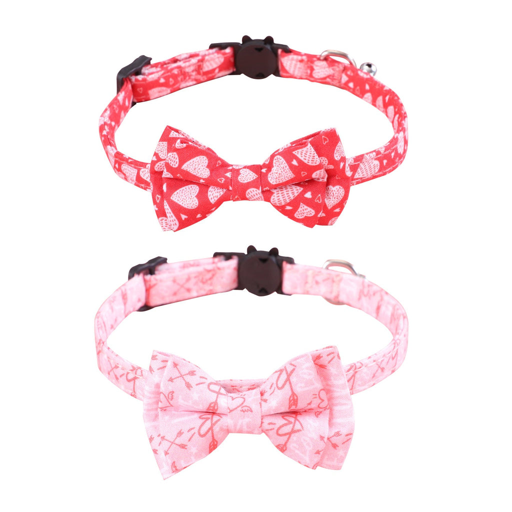 Valentines Day Bow Tie for Cats & Dogs Pets Possessions LLC