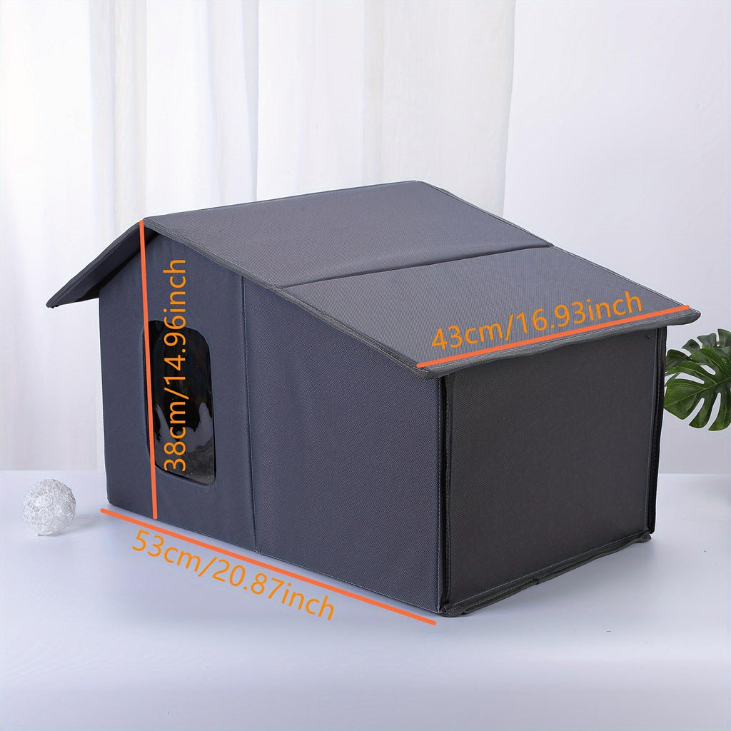 Outdoor Waterproof Pet House for Dogs & Cats Pets Possessions