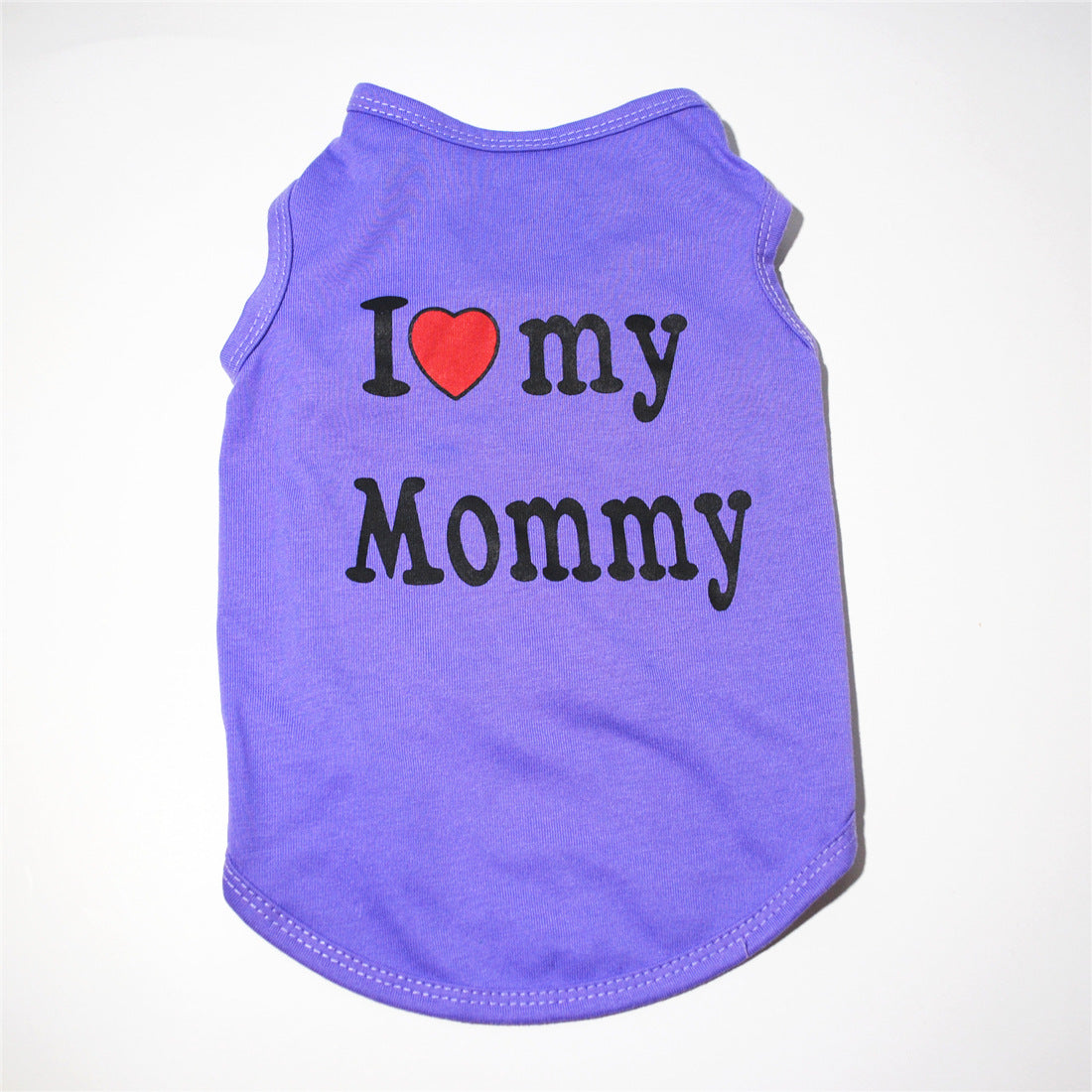 Pet Parent Favs,I Love my Daddy, Love Mommy Shirt for Cats & Dogs