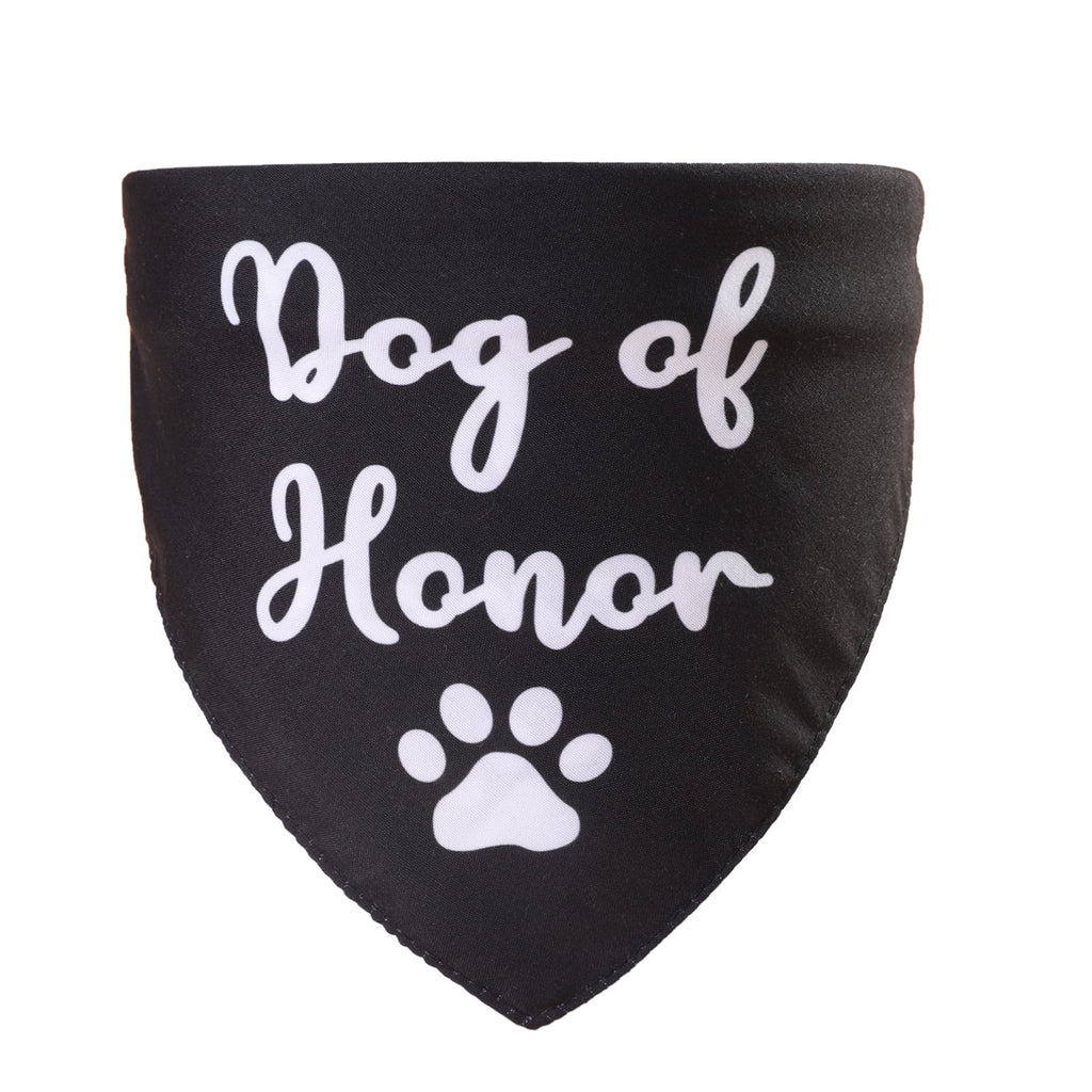 Beautiful Double-layer Wedding Pet Scarves for Cats & Dogs Pets Possessions LLC