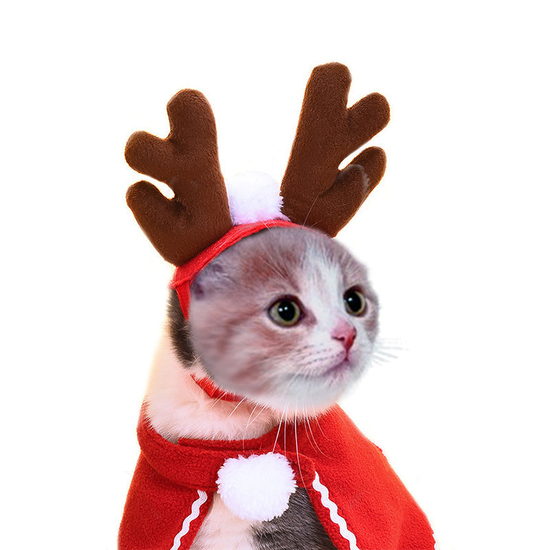 Various Christmas Costumes for Cats & Dogs (Cloaks, Capes, Hats, Scarfs + More) Pets Possessions