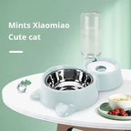 Automatic Water Dispenser and Food Bowl for Cats Pets Possessions