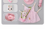 Adorable Outfits with Leash Traction Connector for Small Cats and Dogs Pets Possessions LLC