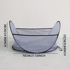 2-in-1 Waterproof Hair Catcher Tent with Adjustable Barbering Cape for Bathing and Easy Pet Grooming for Dogs & Cats Pets Possessions