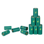 270 Pcs Lavender Scented Biodegradable Waste Bags + Refillable Bag Dispenser for Dog Waste Pets Possessions