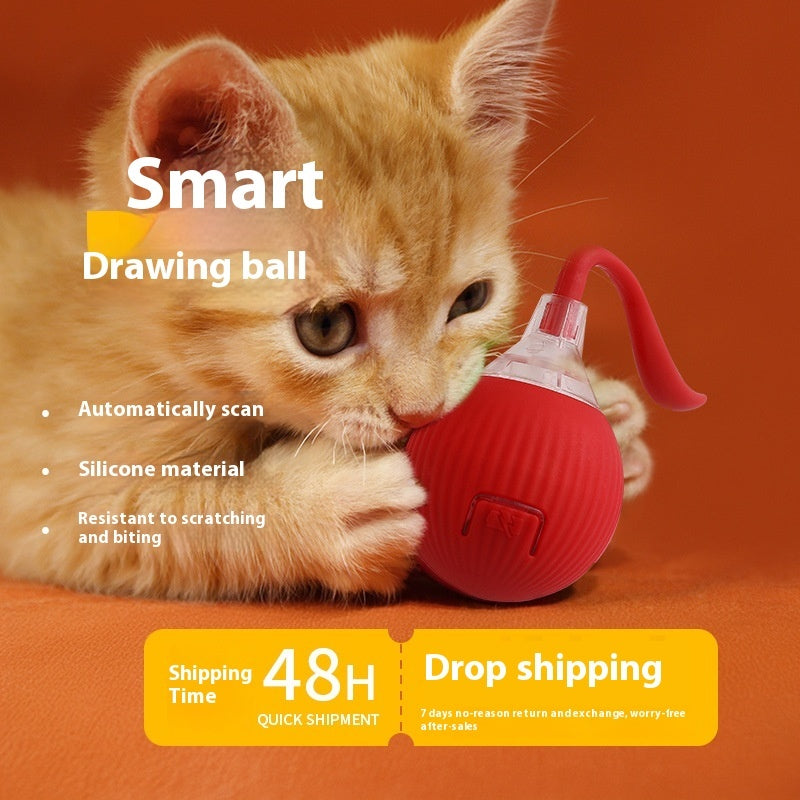 Smart Interactive Super Drive Cat Rolling Ball Pets Possessions