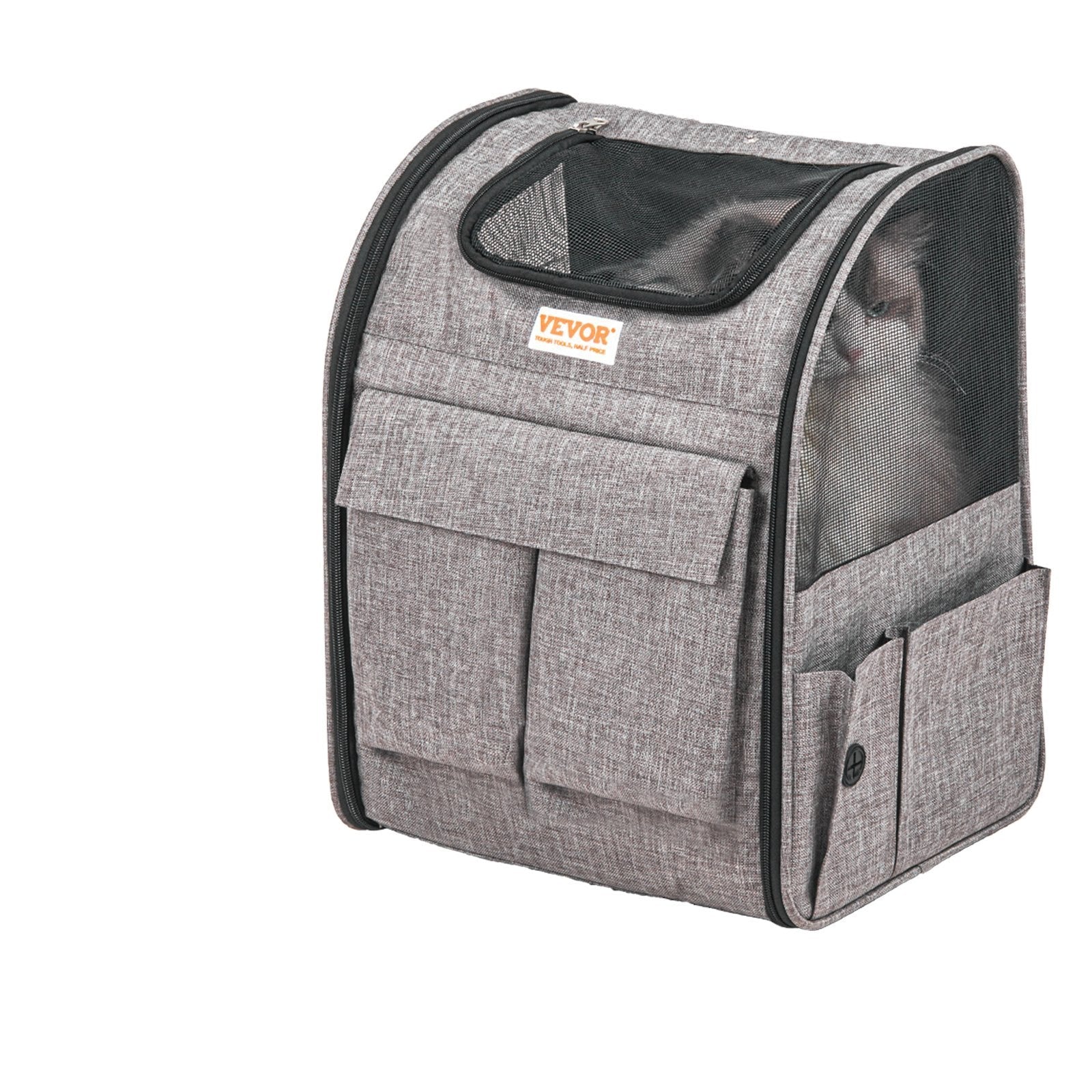 Rolling Pet Carrier with Removable Wheels for Cats & Dogs Pets Possessions