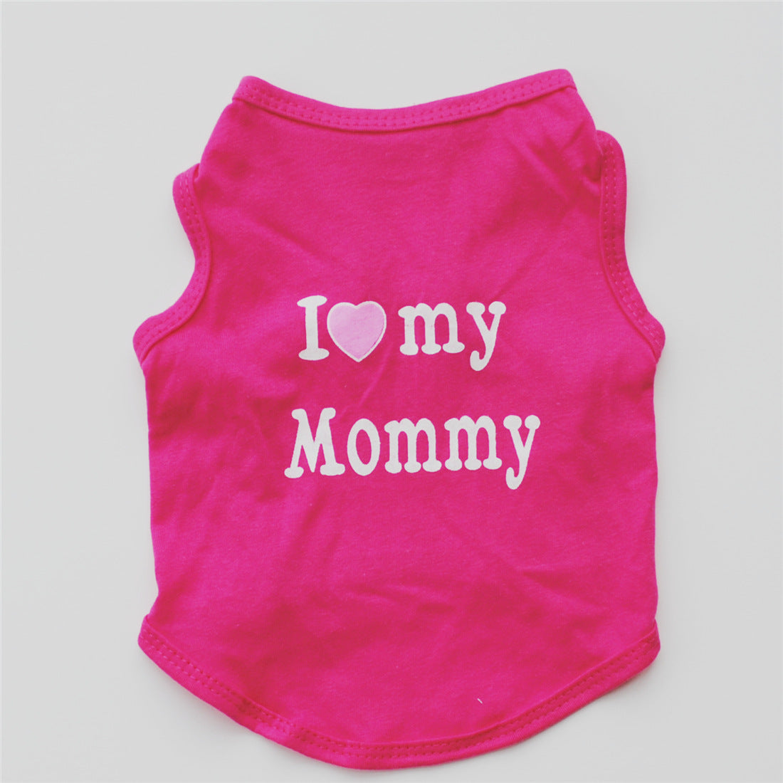 Pet Parent Favs,I Love my Daddy, Love Mommy Shirt for Cats & Dogs
