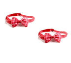 Plaid Pet Tie Cat Dog Scarf Accessories Pet Accessories Pets Possessions LLC