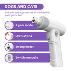 Safety Guard USB Rechargeable Quick Sensor Trimmers with LED Lights for Cats & Dogs Pets Possessions