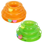 Crazy Ball Disk Interactive Amusement Toy for Cats Pets Possessions