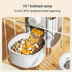Automatic Water + Food Dispensers for Cats & Dogs (Attachable to Kennel) Pets Possessions