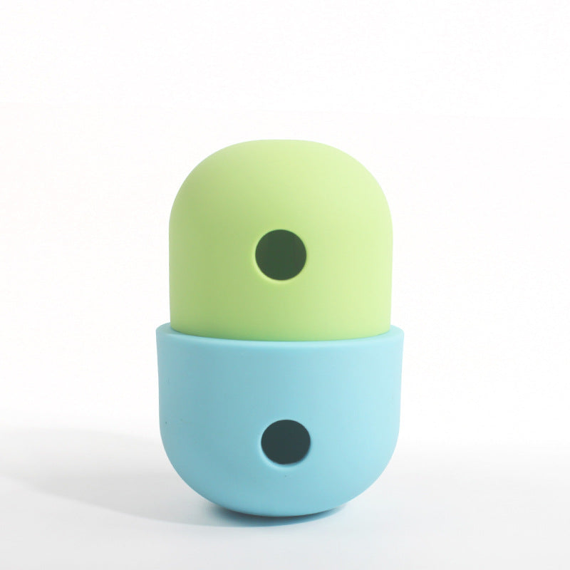 New 2 In 1 Pet Toys Products Dog Leakage Toy Ball Silicone Pet Supplies Pets Possessions LLC