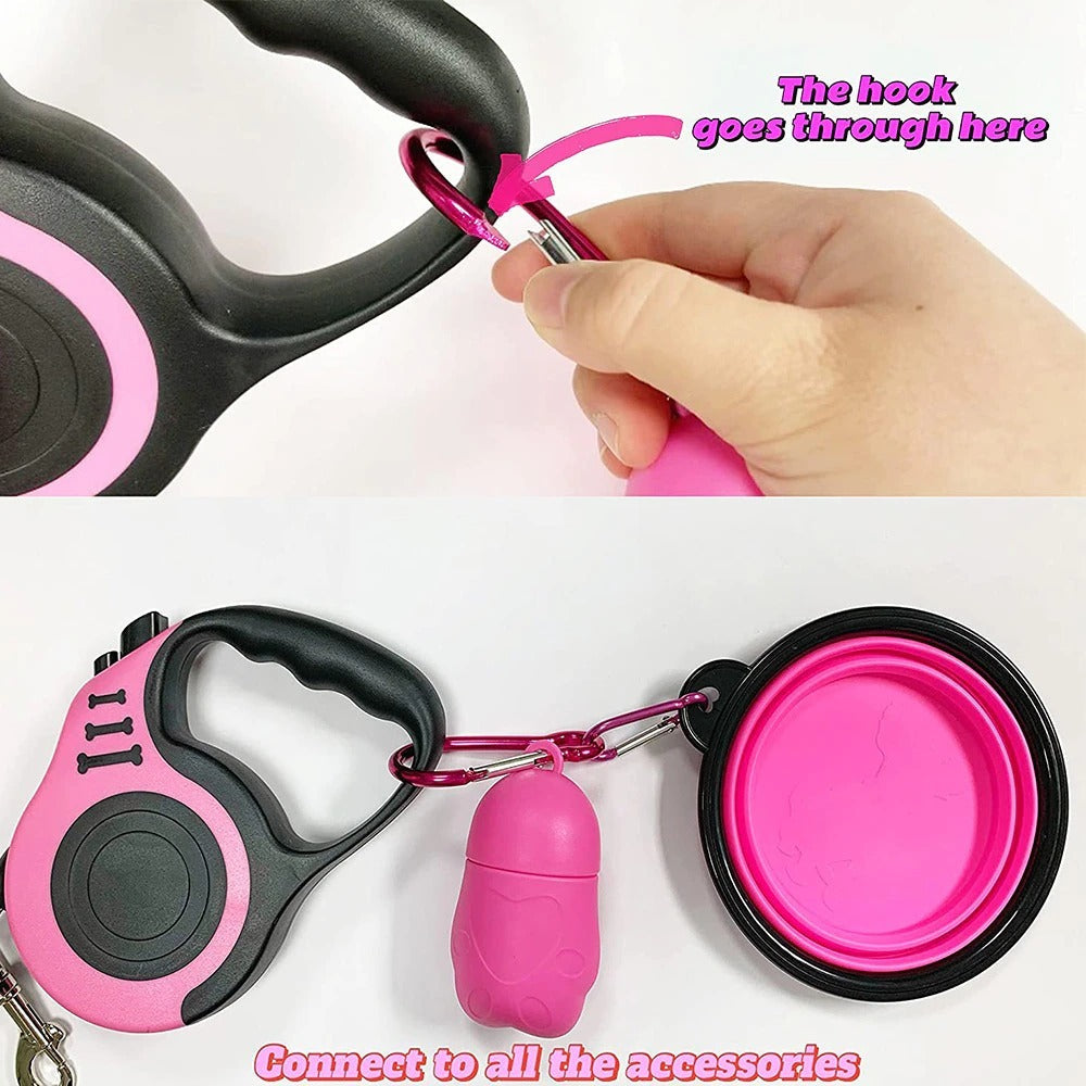 Durable Dog Retractable Leash for Cats & Dogs Pets Possessions