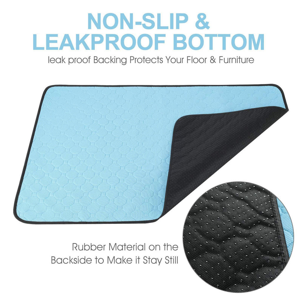 2 Pcs Waterproof, Washable Non-Slip Urine Pad for Cats & Dogs Pets Possessions