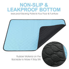 2 Pcs Waterproof, Washable Non-Slip Urine Pad for Cats & Dogs Pets Possessions