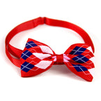 Plaid Pet Tie Cat Dog Scarf Accessories Pet Accessories Pets Possessions LLC