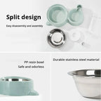 Automatic Water Dispenser and Food Bowl for Cats Pets Possessions